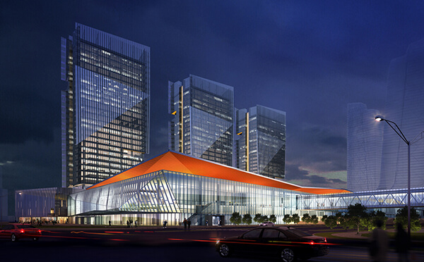 南京國際博覽中心三期2號樓及連廊幕墻工程